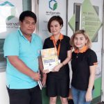 [สนับสนุน] ทีมงาน MHE เดินทางเข้าไปขอบคุณสมาคม